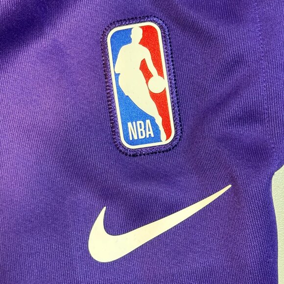 Nike Purple Los Angeles Lakers Spotlight Warm Up NBA Issued Sweat Pants Men 4XLT - Picture 6 of 11
